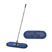 โพลี-ไบรท์ ม็อปดันฝุ่น Microfiber สีน้ำเงิน 60 cm. (ด้ามประกอบ)