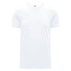 FBT เสื้อฟุตบอลสีล้วน (Slim Fit) - ขาว