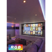 HI-TEK ชุดไฟเส้นริบบิ้น LED 5050/60 220V 5M มีรีโมท RGB