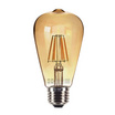 HI-TEK หลอด LED เรทโทร ST64 ทรงวินเทจ E27 4W 2200K-ทอง
