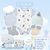 Babysista ชุดของขวัญเด็กอ่อน Star blue