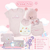 Babysista ชุดของขวัญเด็กอ่อน Bread pink