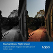 Tapo กล้องวงจรปิด IP Camera C501GW