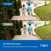 Tapo กล้องวงจรปิด IP Camera C530WS