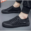 DAZZLING รองเท้าผ้าใบชาย slip-on men's casual DZ-H2-BK