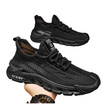 DAZZLING รองเท้าผ้าใบชาย fly woven mesh DZ-JTX-3506-BK