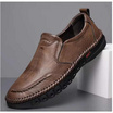 DAZZLING รองเท้าหนัง PU ชาย Shoes British DZ-ZX04-BR