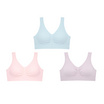 Sabina Habpy lady Level 1 เสื้อชั้นในไร้โครง (แพ็ก 3 ชิ้น) ฟรีไซซ์