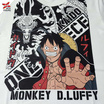 DEXTREME เสื้อยืด Tees One Piece Luffy,Kaido
