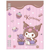 CODE:D สมุดแฟ้มพลาสติก ขนาด B5 Sanrio ลาย Kuromi