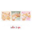 Deli สติ๊กเกอร์ Butterbear 6 ชิ้น คละลาย (แพ็ก 3 ชุด)
