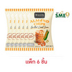 เดอลาลิต้า ขนมข้าวและอัลมอนด์อัดแผ่นรสข้าวโพดหวานย่าง 25 กรัม (แพ็ก 6 ชิ้น)