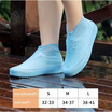 Fashion Shoe รองเท้ากันฝน รองเท้าคลุมกันฝน Color ซิลิโคน แพ็ก 2 คู่