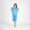 Sabina เซ็ทชุดลำลอง รุ่น Lounge Wear รหัส NVJ24008 สีฟ้า