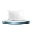 SOLOMON หมอนหนุนสุขภาพ ป้องกันไรฝุ่น (White) 1ใบ