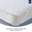 SOLOMON ผ้ากันเปื้อน ผ้ารองกันเปื้อน ที่นอน เกรดโรงแรม ป้องกันไรฝุ่น สีขาว