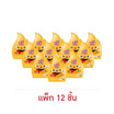 หมึกกรุบ เส้นบุกปรุงรสน้ำจิ้มงา 50 กรัม (แพ็ก 12 ชิ้น)