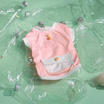 Clawset เสื้อกล้ามสัตว์เลี้ยง ชุดรักษ์โลก ชมพู