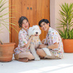 Clawset เสื้อเชิ้ตสัตว์เลี้ยง Sand ครีม