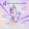 Mille ไพร์เมอร์ม่วง Blur Lasting Primer 6 กรัม (แพ็ก 6 ชิ้น)