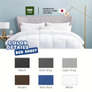 Kawa ชุดผ้าปูที่นอนเย็น รุ่น Silent สีเทาเข้ม
