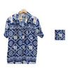THE ROOM'S - เดอะรูม เสื้อช้าง ลายโซ่ สีกรมท่า