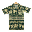 THE ROOM'S - เดอะรูม เสื้อช้าง ลายกาชัน สีเขียว