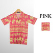 THE ROOM'S - เดอะรูม เสื้อช้าง ลายกาชัน สีชมพู