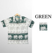 THE ROOM'S - เดอะรูม เสื้อช้าง ลายก้านกล้วย สีเขียว