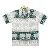 THE ROOM'S - เดอะรูม เสื้อช้าง ลายก้านกล้วย สีเขียว