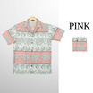 THE ROOM'S - เดอะรูม เสื้อช้าง ลายก้านกล้วย สีชมพู