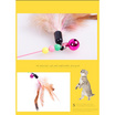 Tailybuddy  ของเล่นเบ็ดตกแมวมีกระดิ่งรูปปลา