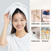M2S Lifestyle ผ้าเช็ดผม สีขาว 15x30 นิ้ว