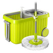 ALLSKING ชุดถังปั่น Spin Mop ทรงเหลี่ยมพร้อมผ้า 1 ผืน สีเขียว