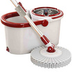 ALLSKING ไม้ถูพื้นถังปั่น Spin Mop ถังปั่นตะเเกรงสแตนเลสพร้อมผ้า 1 ผืน