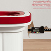 ALLSKING ชุดถังปั่นสแตนเลส หมุนได้ 360 องศาพร้อมผ้า 1 ผืน