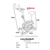 READTE เครื่องเดินวงรี ลู่เดินวงรีกึ่งสเต็ป MINI ELLIPTICAL STEPPER
