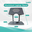 Bewell ที่วางโน๊ตบุ๊คเพื่อสุขภาพ รุ่น OF019