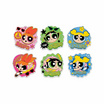 โอเค ลูกอมรูปหัวใจกลิ่นสตรอเบอร์รี่ พร้อมที่รองแก้ว PowerPuffGirls 9 กรัม (แพ็ก 6 ชิ้น)