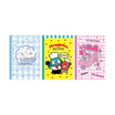 CODE:D สมุดสันห่วง ปกพลาสติก Sanrio Set 2 คละลาย (แพ็ก 3 เล่ม)