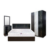 SOLOMON ชุดห้องนอนลายหินอ่อน รุ่น MARBLE สีหินอ่อนดำ