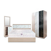 SOLOMON ชุดห้องนอนลายหินอ่อน รุ่น MARBLE สีหินอ่อนขาว