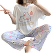 Bra Studio ชุดนอนเสื้อแขนสั้นพร้อมกางเกงขายาว ลายกาตุ่ย