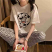 Bra Studio ชุดนอนเสื้อแขนสั้นพร้อมกางเกงขายาว ลายน้องวัว