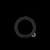 TELETIES ยางรัดผม Jet Black (2 ชิ้น)