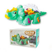 Onelink Toys No.8702 ไดโนเสาร์กียร์ดับเพลิงชนถอย มีเสียง มีไฟ