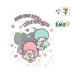 CODE:D กล่องใส่ปากกาอะคริลิก Acrylic Pencil Holder Sanrio ลาย Little Twin Stars