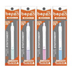 bepen ปากกา Oil Gel 0.5 มม. Macaron two tone ด้ามคละสี (แพ็ก 4 ด้าม)