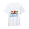 GQ EASY จีคิว อีซี่ เสื้อสนูปปี้ ลาย Peanuts and friends สีขาว