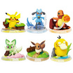 โอเดนย่า ขนมข้าวโพดอบกรอบรสคาราเมล พร้อมโมเดล Pokemon 8 กรัม (แพ็ก 6 ชิ้น)